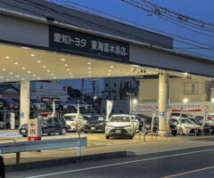 【本日の配車日記(8/26)】左アクセル付レンタカーを愛知トヨタ 東海富木島店様へ＜損保代車＞