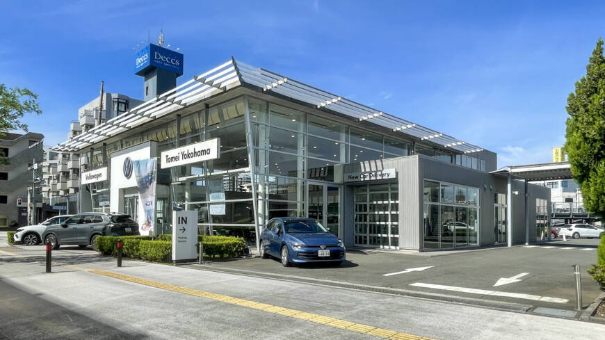 手動運転装置付レンタカーをVolkswagen東名横浜へ<損保代車>