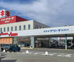 【本日の配車日記(10/2)】車いす仕様車（スロープタイプ）をスズキアリーナ 倉敷沖店様へ＜損保代車＞