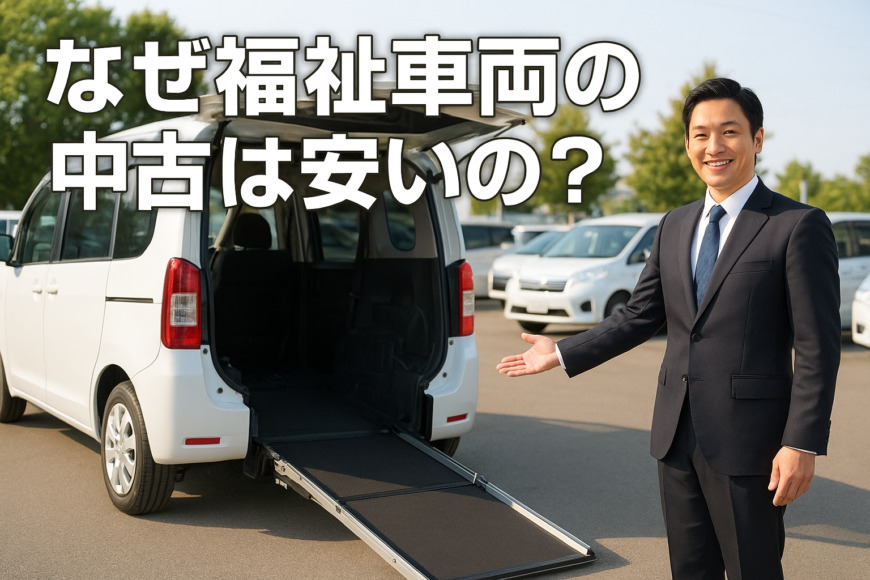 なぜ福祉車両の中古は安いの?知られざる理由と賢く買う秘訣