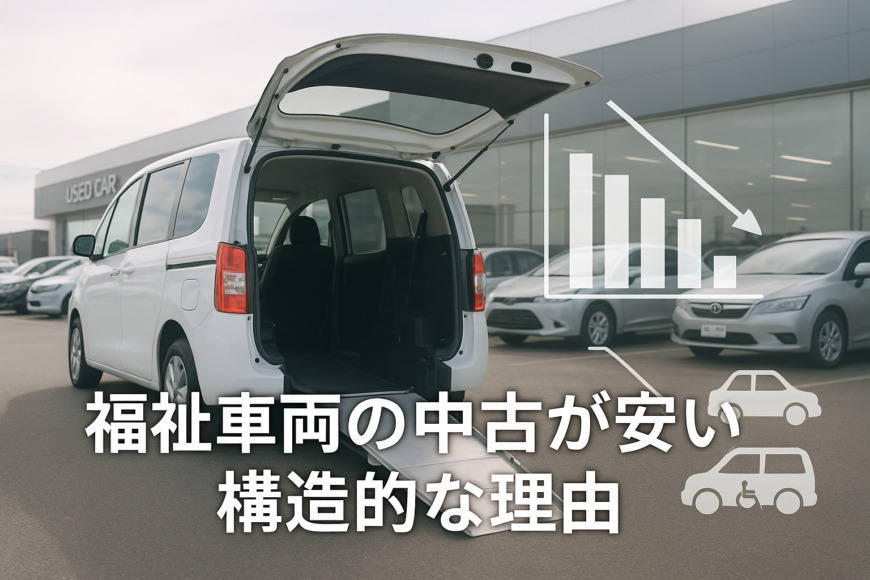 福祉車両の中古が安い構造的な理由