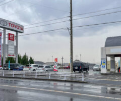 【本日の配車日記(11/25)】手動運転装置付レンタカーを愛知トヨタ 瀬戸見付店へ＜損保代車＞