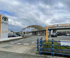【本日の配車日記(11/26)】車いす仕様車（スロープタイプ）をトヨタカローラ徳島 藍住・板野店様へ＜損保代車＞