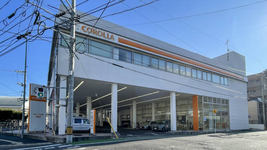 【本日の配車日記(1/7)】車いす仕様車（スロープタイプ）をトヨタカローラ広島 桜尾店様へ＜損保代車＞