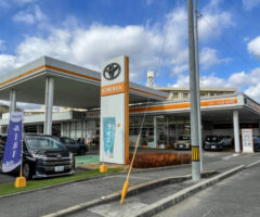 【本日の配車日記(1/23)】車いす仕様車（スロープタイプ）をトヨタカローラ広島 尾道店様へ＜損保代車＞