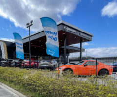 【本日の配車日記(3/8)】左アクセル付レンタカーを神戸マツダ 神戸西インター店様へ＜修理代車＞