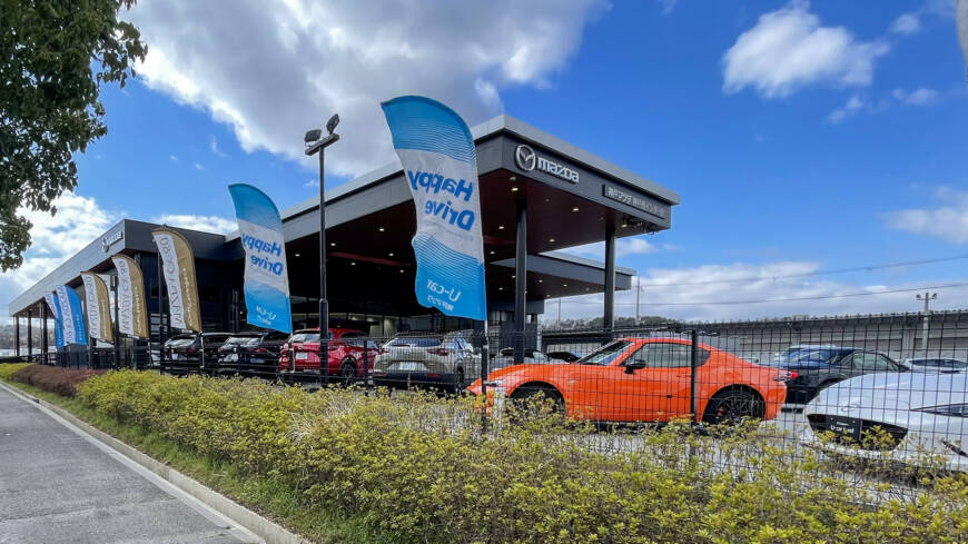 【本日の配車日記(3/8)】左アクセル付レンタカーを神戸マツダ 神戸西インター店様へ<修理代車>