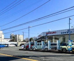 【本日の配車日記(3/14)】左アクセル付レンタカーをスズキ自販静岡 スズキアリーナ富士たではら様へ＜損保代車＞