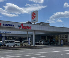 【本日の配車日記(4/20)】左アクセル付レンタカーをスズキ自販京都 スズキアリーナ吉祥院様へ＜損保代車＞