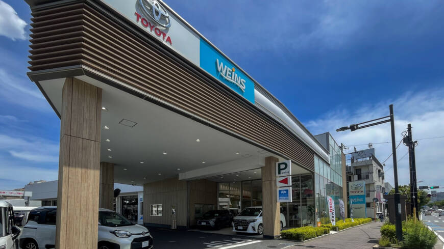 【本日の配車日記(5/9)】左アクセル付レンタカーをウェインズトヨタ神奈川 湘南辻堂店様へ＜損保代車＞