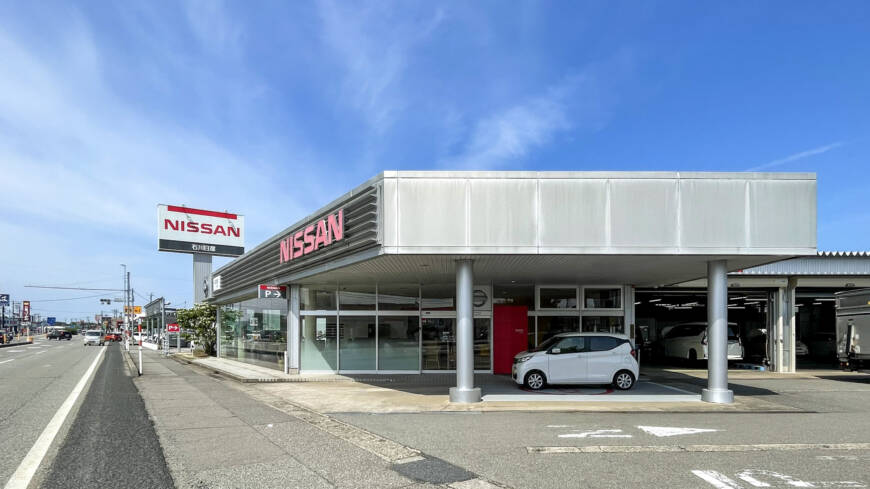 【本日の配車日記(5/13)】車いす仕様車（スロープタイプ）を石川日産 白山店様へ＜損保代車＞