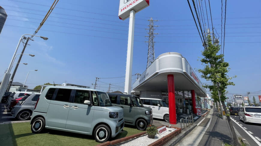 【本日の配車日記(6/4)】左アクセル付レンタカーをHondaCars岡山 倉田店様へ＜損保代車＞